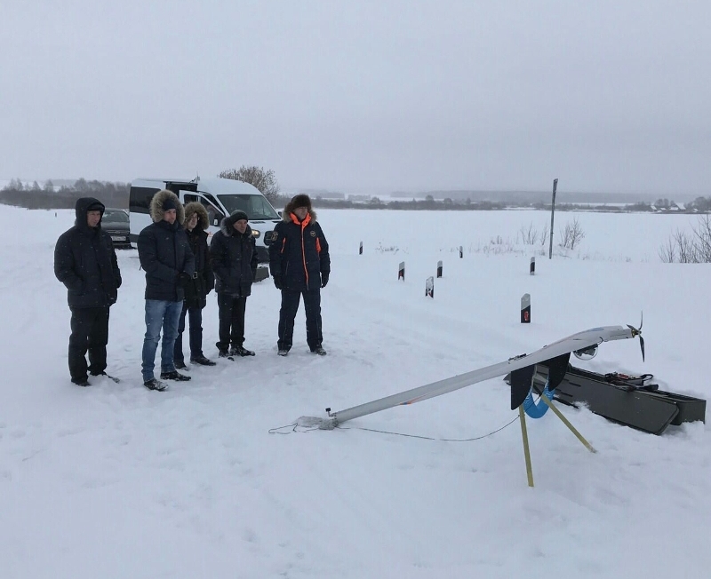 Группа компаний «Беспилотные системы» в очередной раз доставила БПЛА Supercam  в  Управление МЧС РФ